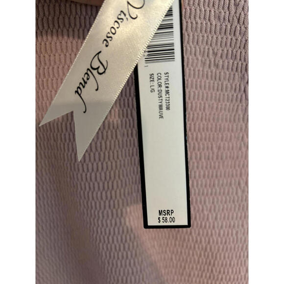 FALL SALE! NWT Catherine Malandrino Puff Sleeve Top - Blush Pink - Picture 4 of 5